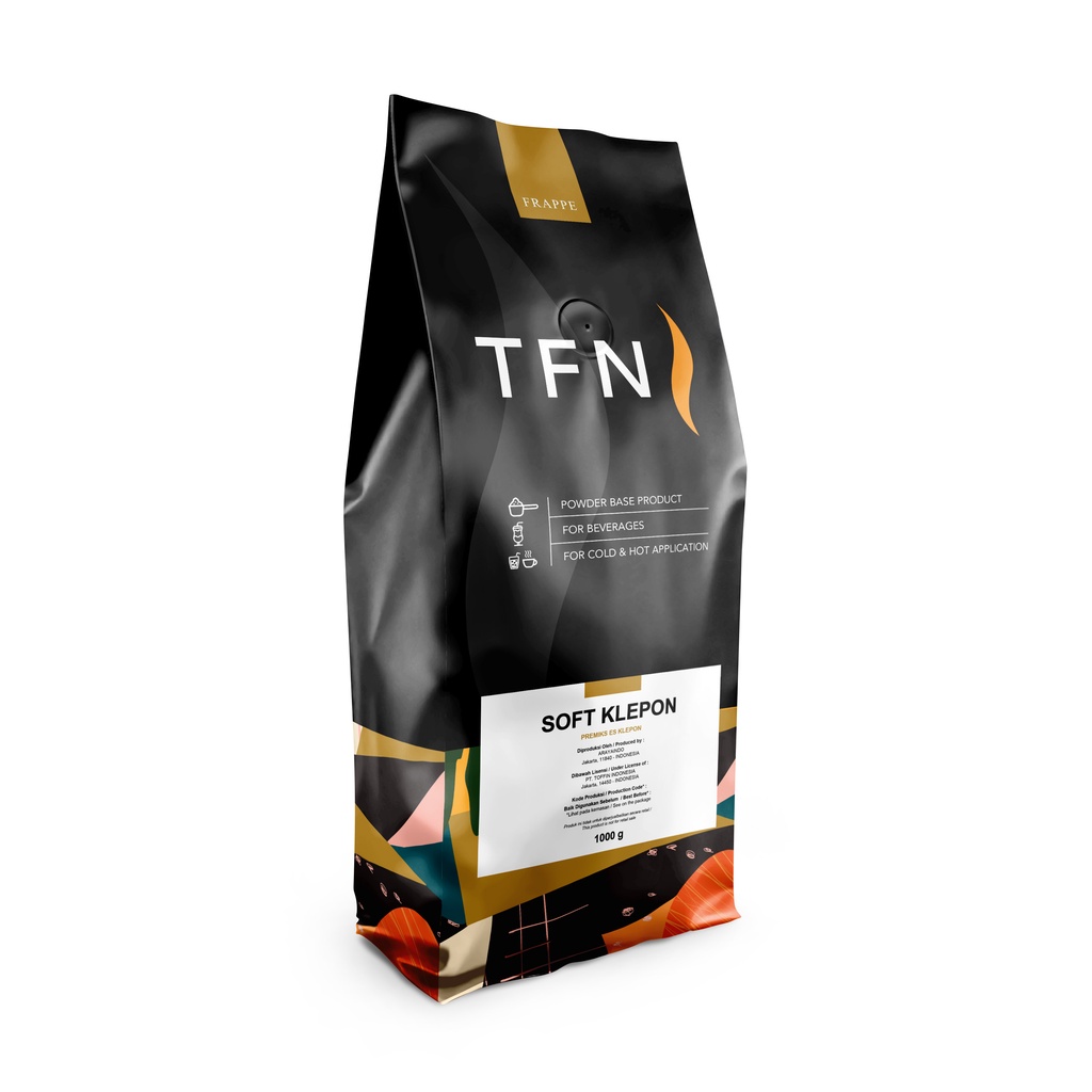 

Toffin Powder Soft Serve Gelato Klepon 1kg // Bubuk Ice Cream Rasa Klepon 1000gram