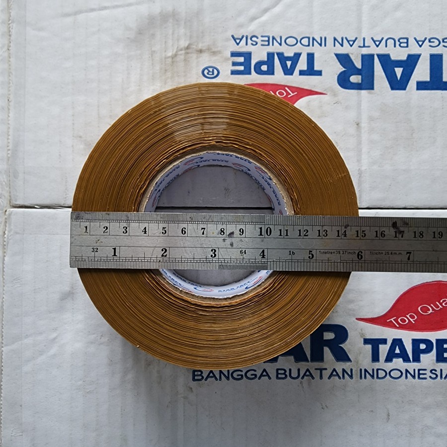 

Lakban Bening/Coklat JUMBO Isolasi Selotip Tape 45mm x 300m 2inchi DUS