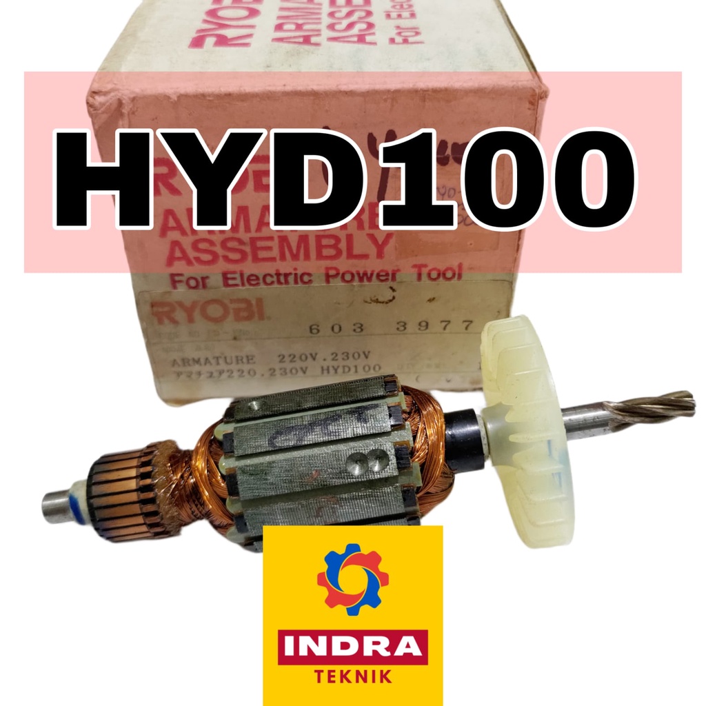 Armature RYOBI HYD 100 angker mesin bor