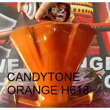 Pilox Pilok Cat Semprot New Samurai Paint Kurobushi Candytone Orange / Candy Orange (H618*) 400ml