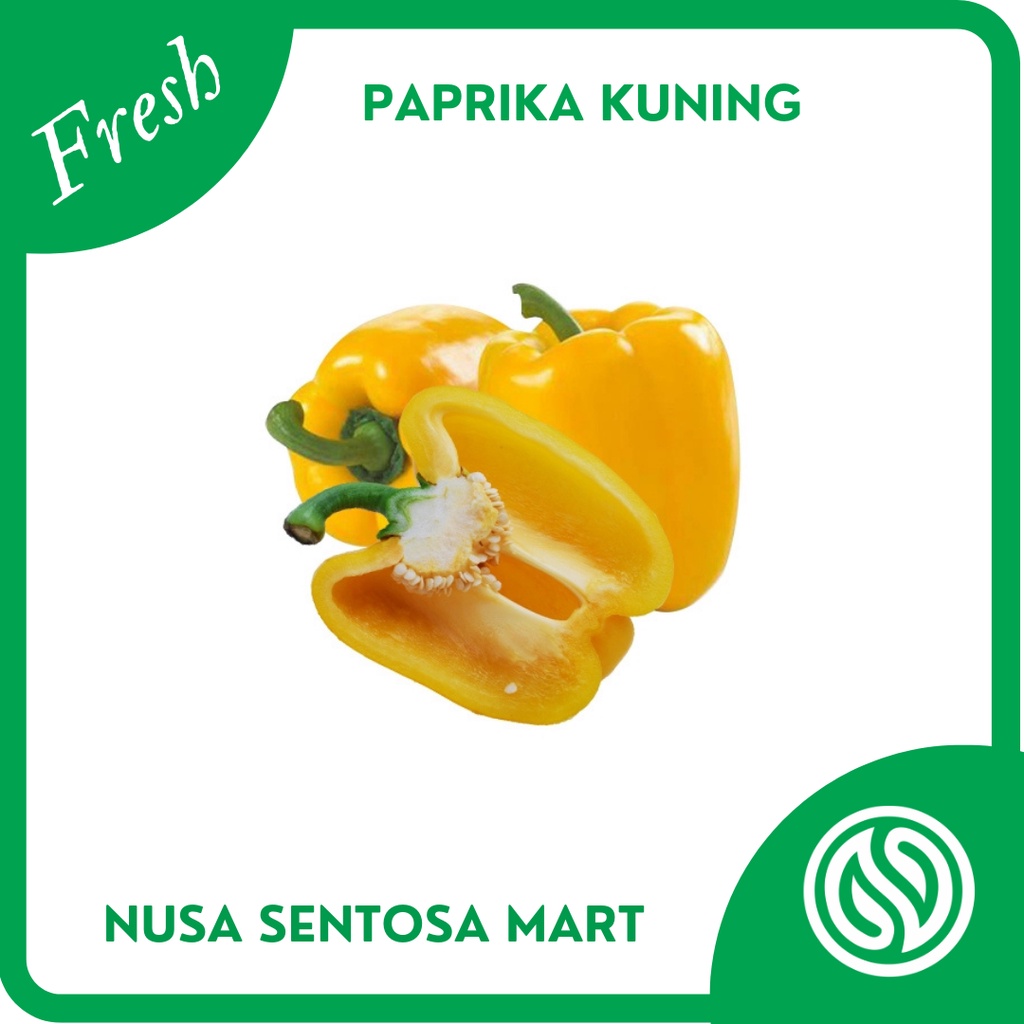 

Sayur Paprika Kuning Segar – 500 g