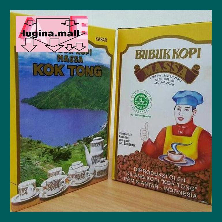 

Koptlu50G Kopi Bubuk Kok Tong Halus / Kasar Robusta Koktong Siantar 500 Gram Lud5Sc