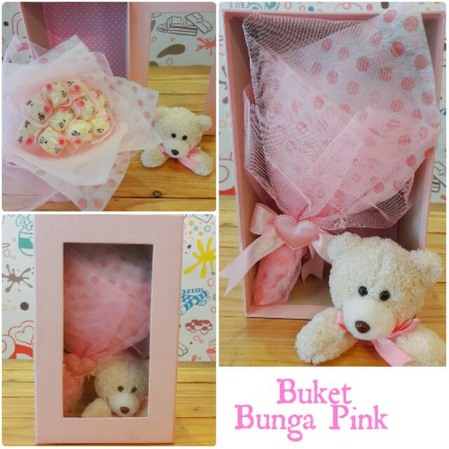 

Buket Bunga Pink