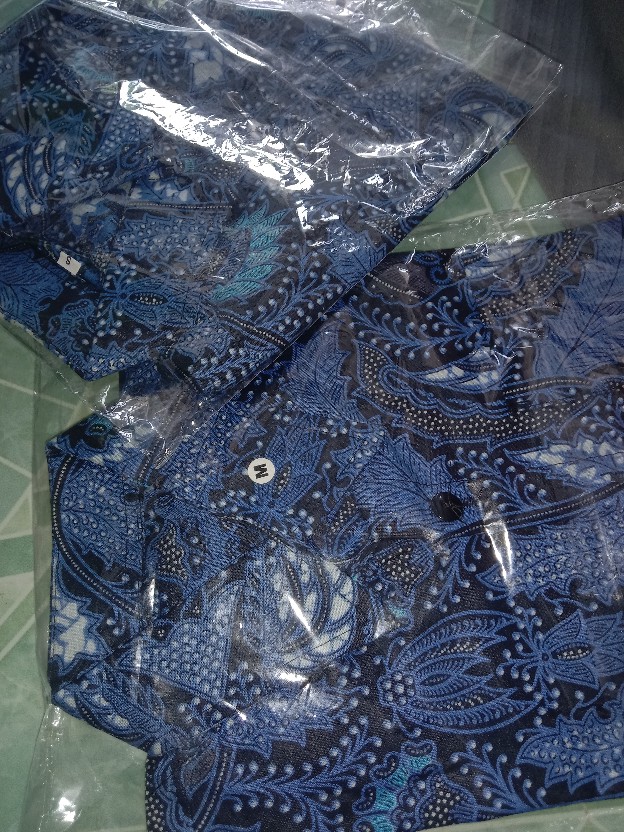 Batik Anak Murah Baju Kemeja Batik Anak Cowok Laki-laki Umur 1 2 3 Tahun Hem Batik Anak Btank101