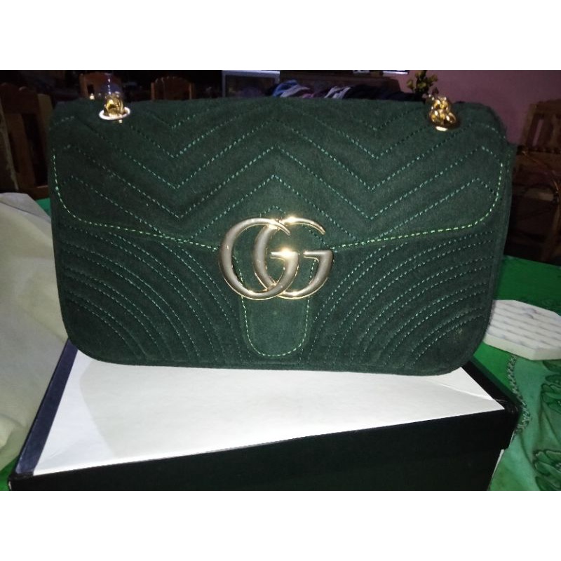 Tas GC Marmont Suede Bludru