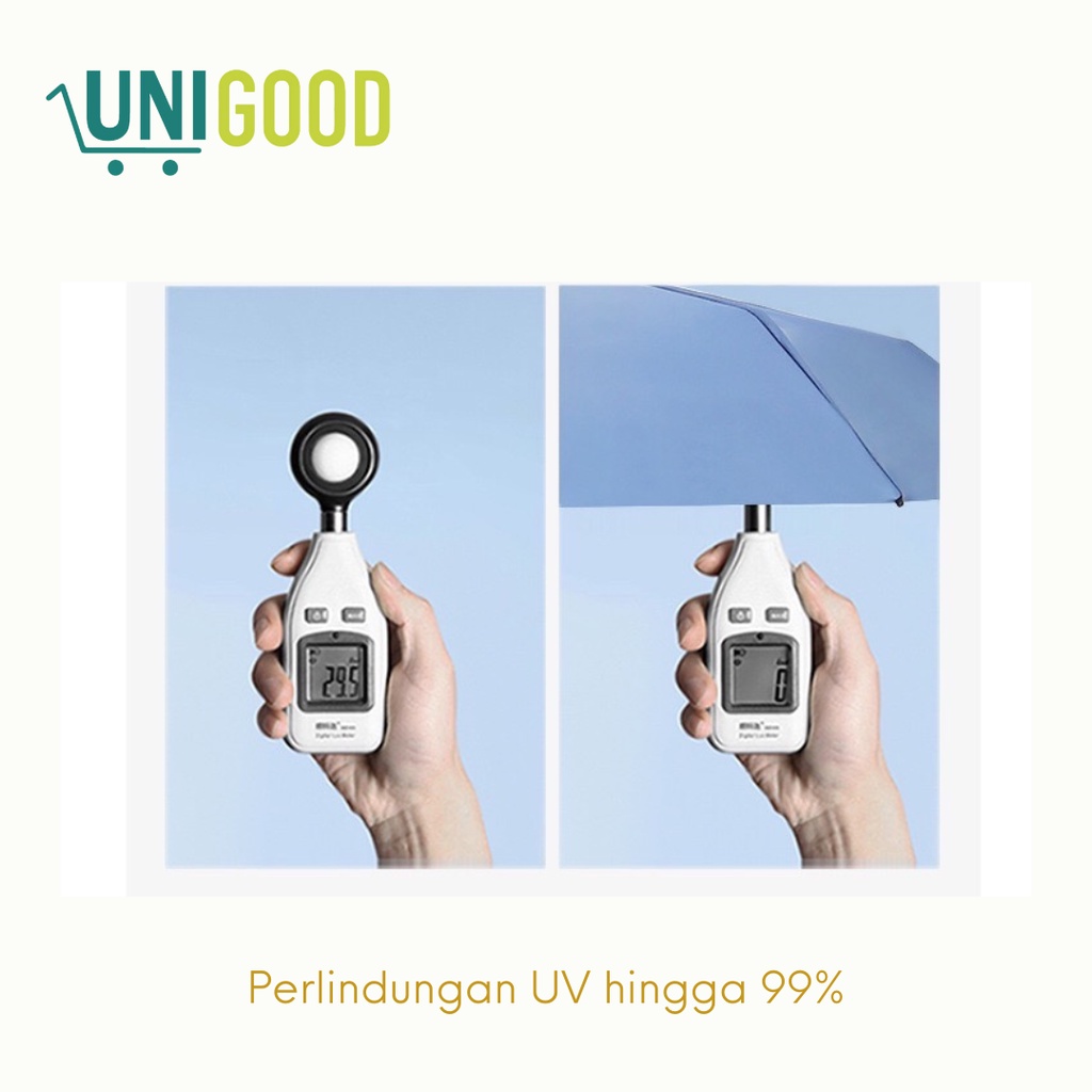 UNIGOOD - Payung Lipat Mini Premium Pocket Umbrella Anti UV