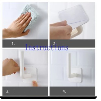 ~ PIYOSHI08 ~ Gantungan Tissue Gulung Hook Serbaguna Murah Praktis Tisu Roll Tempel  PR45