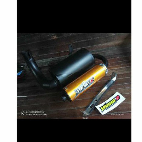 knalpot vespa racing model standar S1