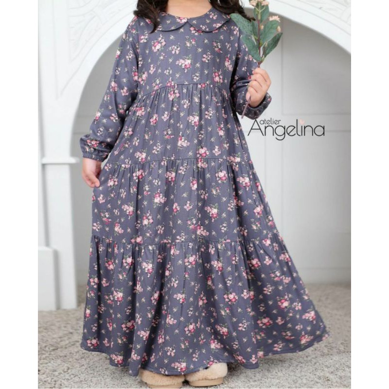 LITTLE BELLA PRIMROSE GREY 1-2y, 2-4y by Atelier Angelina