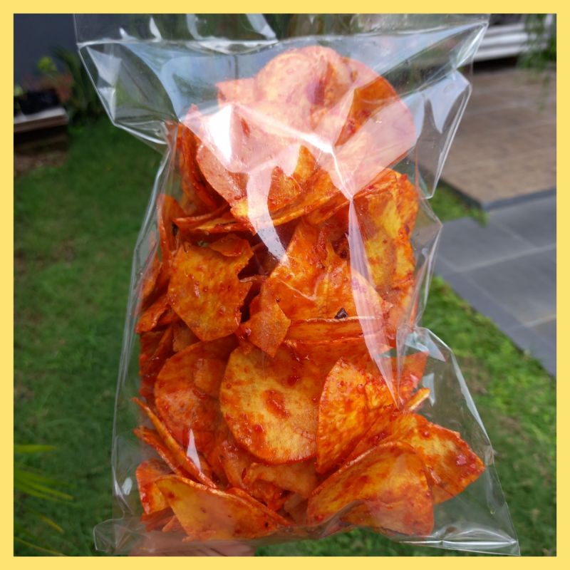 

Keripik Singkong Balado Basah