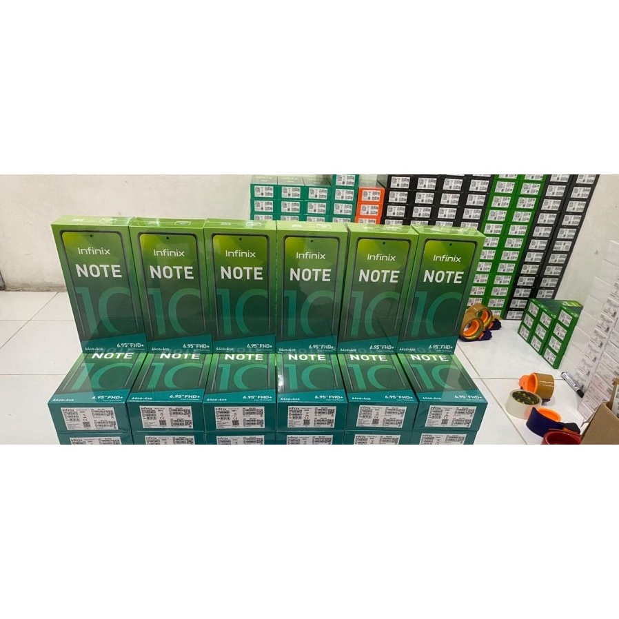 Infinix Note 10 4/64 - 6/128 - Ram 4GB dan 6GB - Rom 64GB dan 128GB - Baru - Garansi Resmi