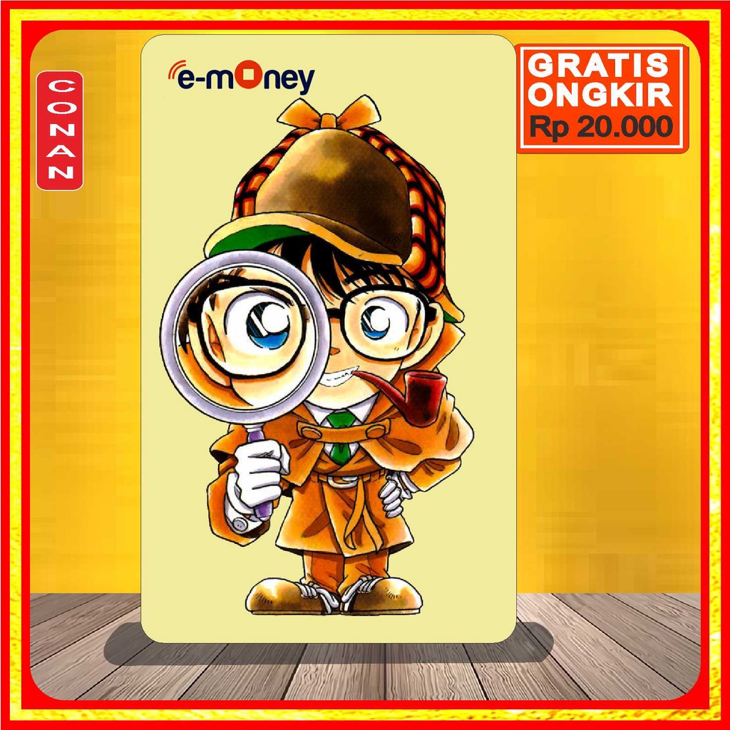 

Sticker Stiker Skin Kartu atm card Bca Detektif Conan
