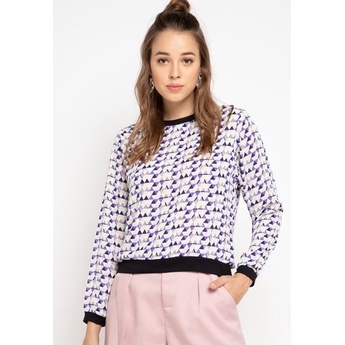 NINETY DEGREES ORIGINAL. by LOGO JEANS BLOUSE WITH TAG