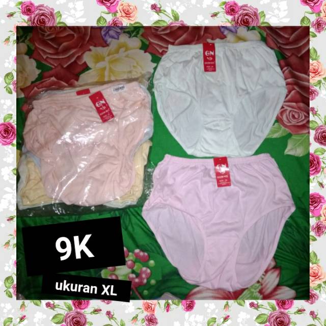 celana dalam wanita merk Golden Nick ukuran XL