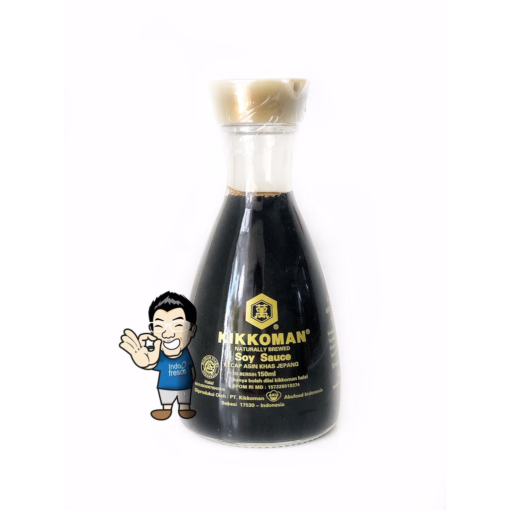 

PROMO KIKKOMAN ALL PURPOSE SOY SAUCE SHOYU- KECAP HALAL 150ML DISPENSER TERMURAH