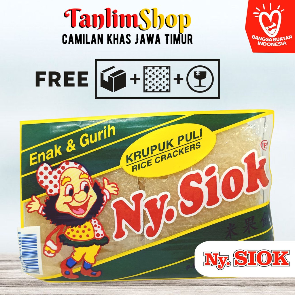 Kerupuk / Krupuk Puli Ny. Siok 200gr - TanlimShop