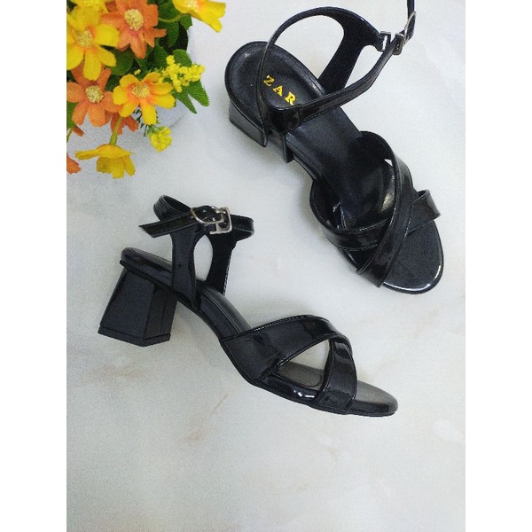 Heels 5 cm silang