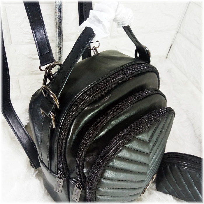 CNL Ransel Mini V 3Ruang Free Dompet