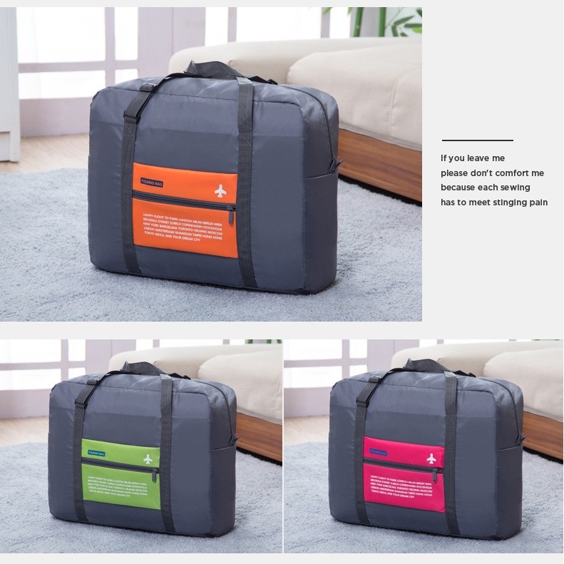 Foldable Travel Luggage Bag Tas Travelling Praktis &amp; Besar