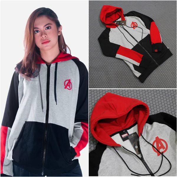 JAKET AVENGERS ENDGAME FULL ZIPP HOODIE