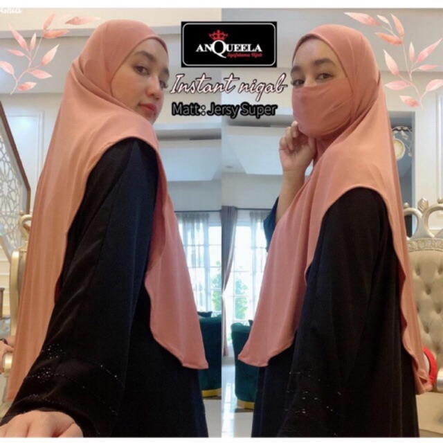 ANQUEELA | Instan NIQAB Jersey (ORI ANQUEELA)