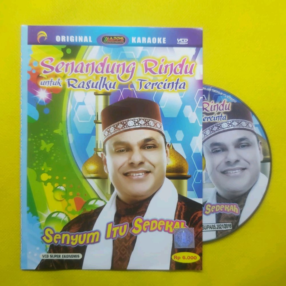 kaset VCD original Lagu Karaoke Terbaik SENANDUNG RINDU untuk RASULKU TERCINTA