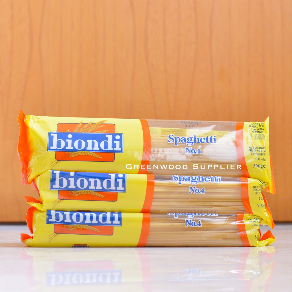 

Pasta Biondi - Spaghetti 500 Gr