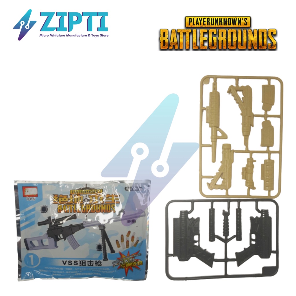 Mainan Lego Senjata PUBG Sachet Ready di Zipti
