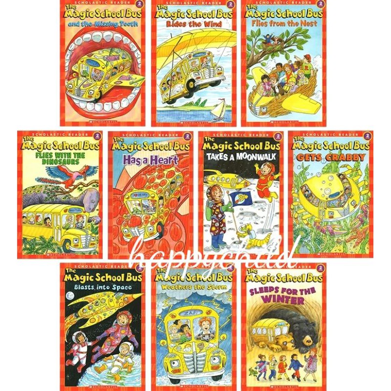 20 books Magic School Bus/20buku full color/Science Readers 1&amp;2/buku import/buku anak/Happychild