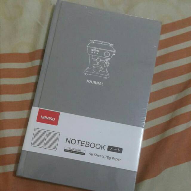 Jual Miniso NOTEBOOK JOURNAL Buku Catatan Bergaris Shopee Indonesia