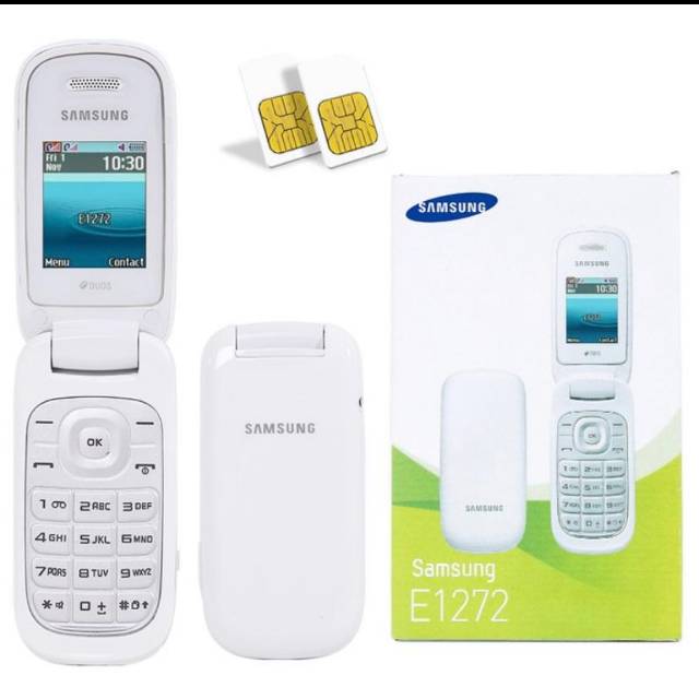 Handphone HP Samsung Flip GT-1272 Dual SIM