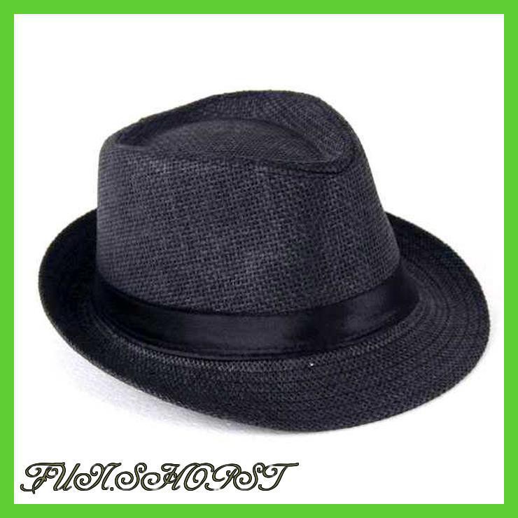 TOPI LAKEN JAZZ VINTAGE / FASION PRIA / TOPI MAFIA - HITAM