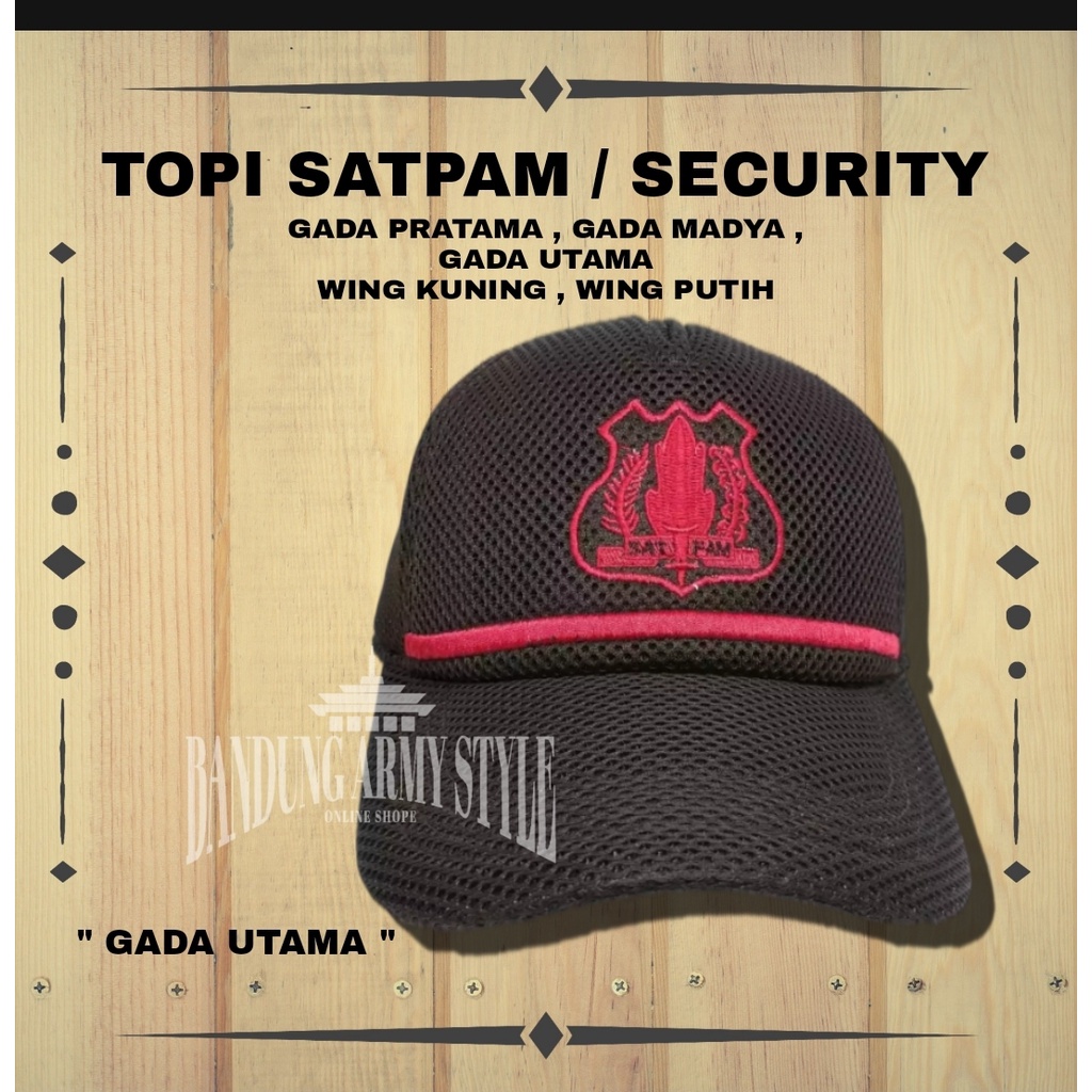 TOPI SECURITY MODEL BARU PDH PDL