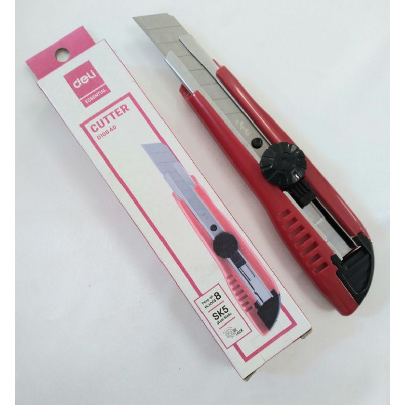 CUTTER BESAR / PISAU CUTTER / DELI E-CD10040