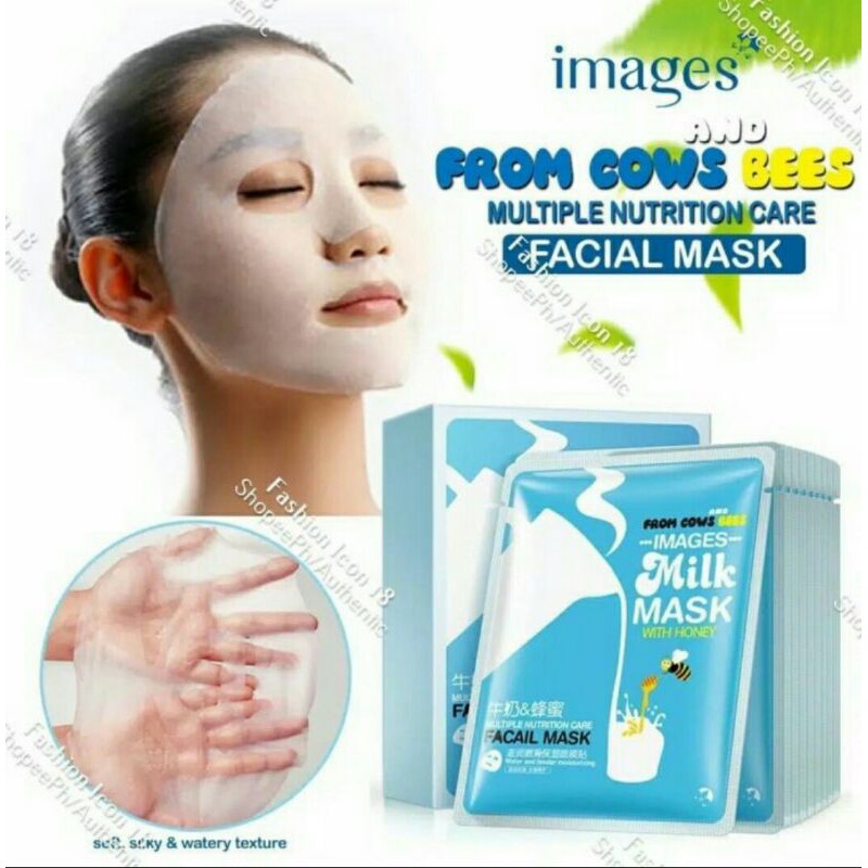 Images Milk Mask With Honey Facial Mask|Masker Wajah Madu Susu