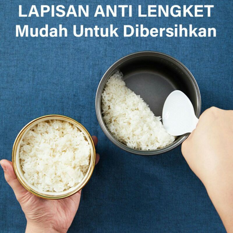 GM BEAR Mini Rice Cooker 0.8L  Penanak Nasi Minimalis