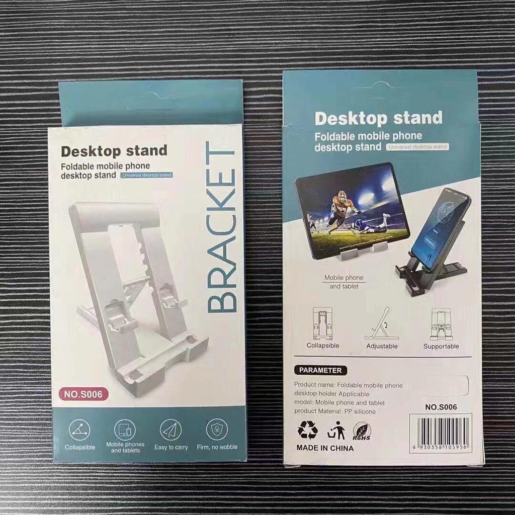 NVN-S006 PHONE STAND HOLDER HP TATAKAN HP DI MEJA FOLDING STAND