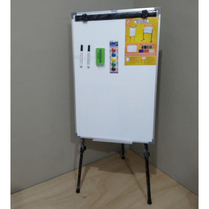 

Flipchart Magnetic Daiki 70 X 100 Cm Free Spidol Penghapus Kertas