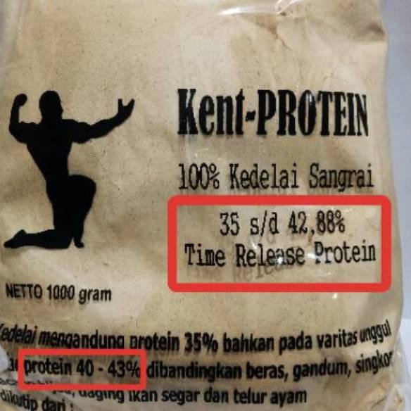 

DAL Whey Kent protein . BUBUK KEDELAI 1000 GRAM➧¢ (Terlaris)