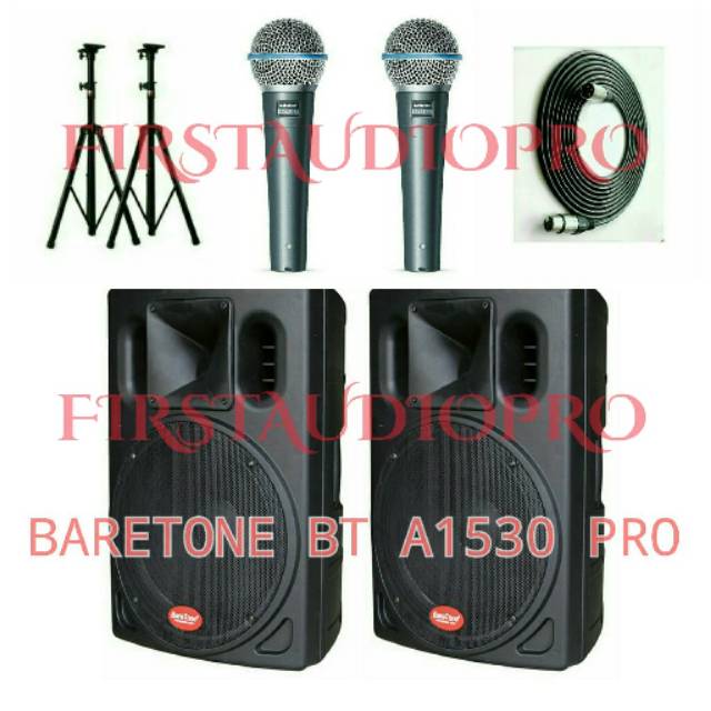 SPEAKER AKTIF BARETONE BT A 1530 PRO BT A1530 PRO