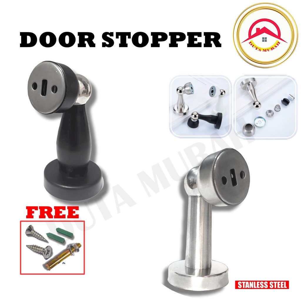 Door Stop Magnet / Penahan Pintu Magnet / Door Stopper Stainless / Penahan Pintu Stainless / Door Stopper / Magnetic Door Stopper