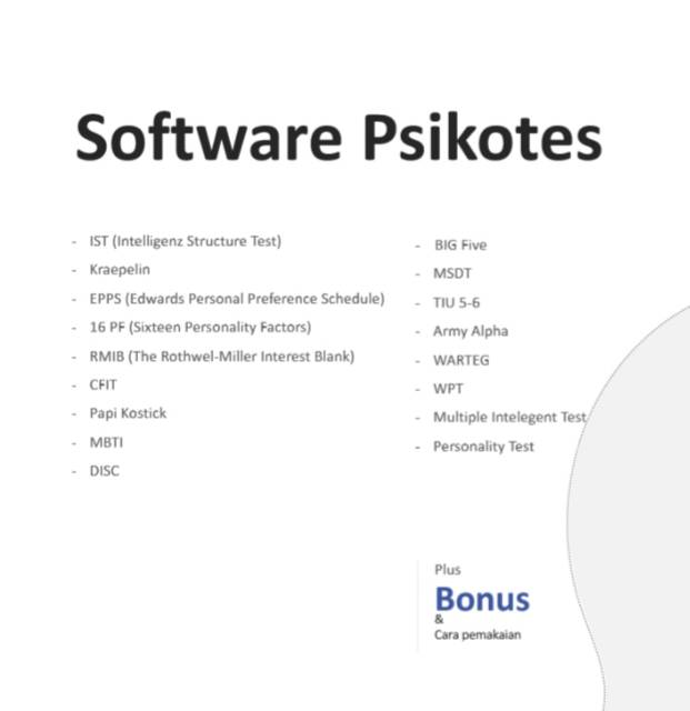 Psikotes Wpt Revisi Sekolah