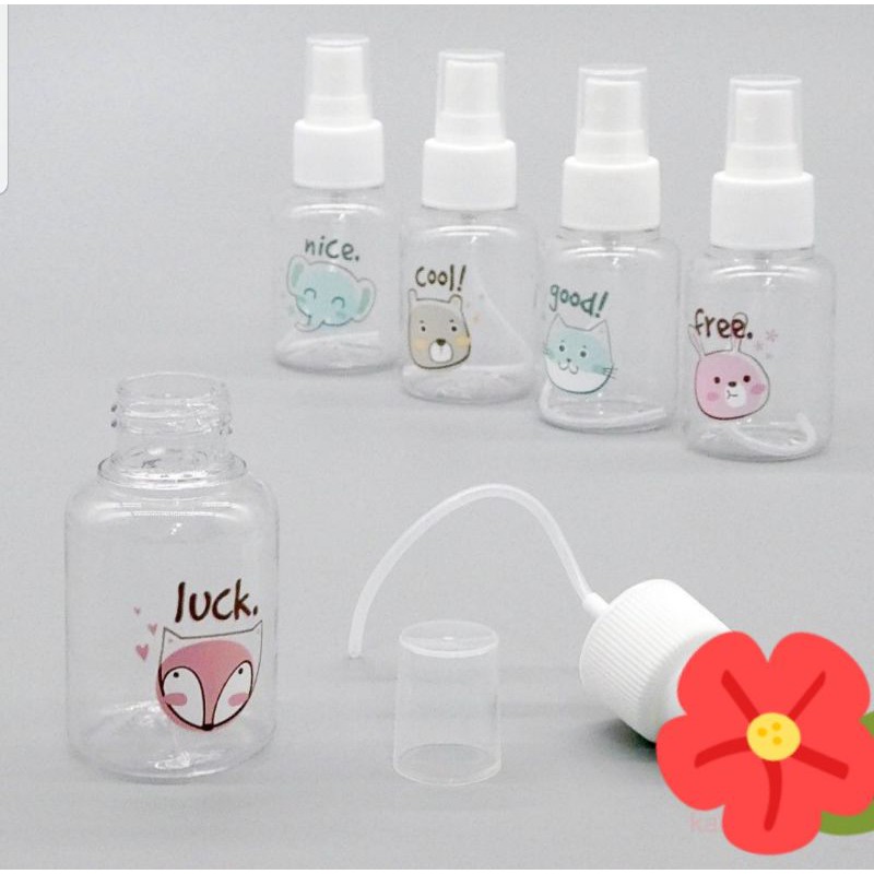 botol spray 50ml / 75ml / 100 ml motif / polos