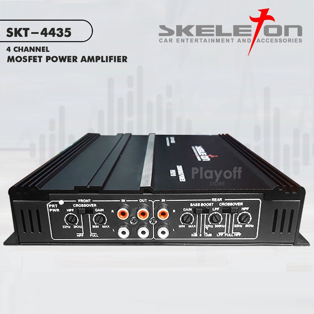 Power Amplifier 4 Channel Skeleton SKT-4435