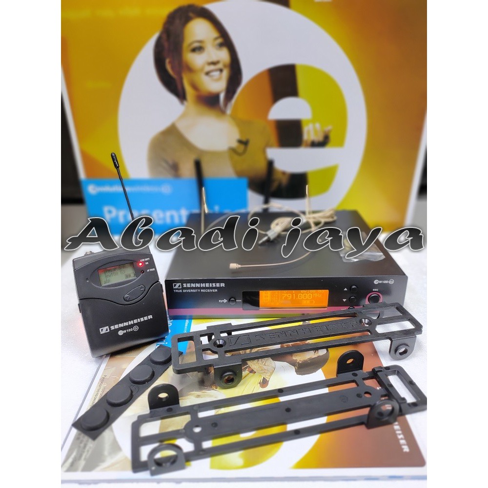 Mic wireless sennheiser EW122G3 ( single mic headset/bando ) ew 122 g3 ew122 g3