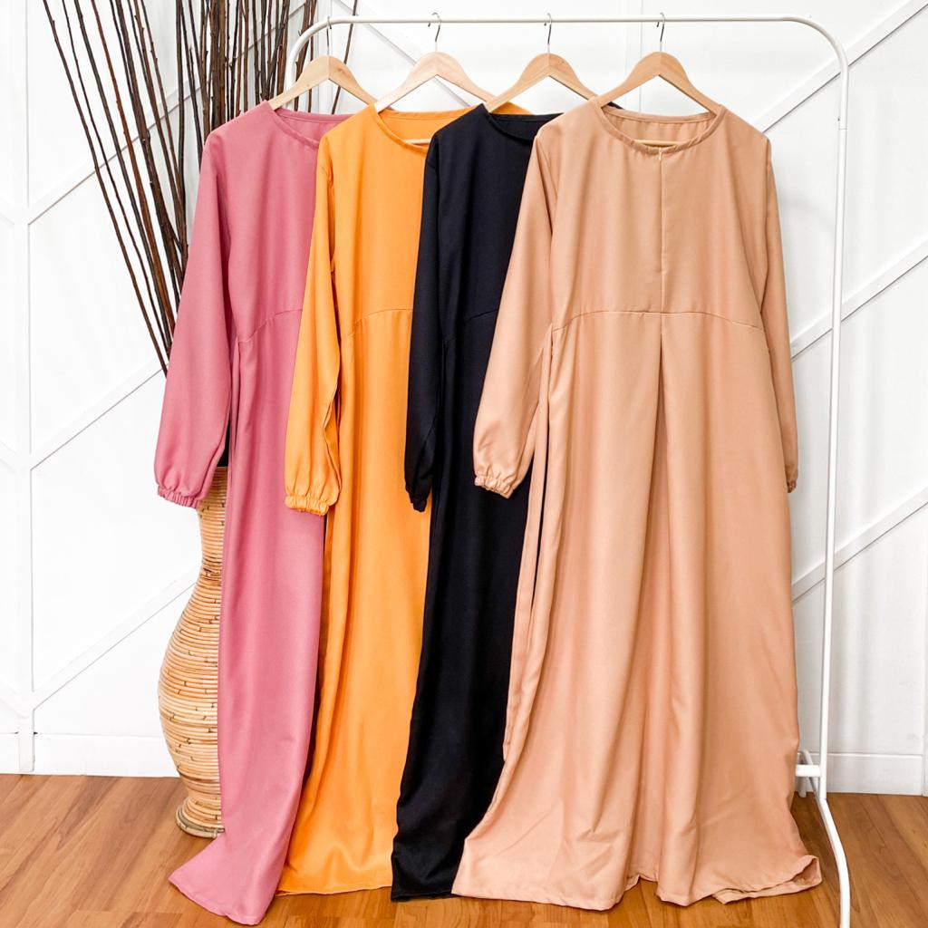 Bisa COD JEHA DRESS – Gamis murah Baju wanita Dress muslim Maxi dress