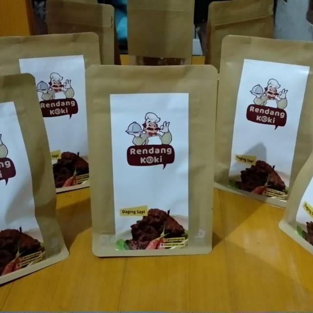 

Rendang Koki 200 Gram, Daging sapi asli pilihan