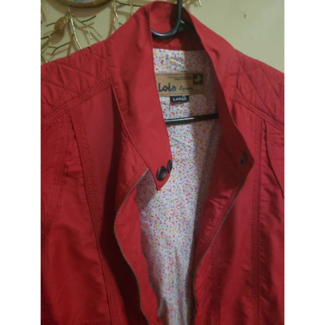 Jaket lois wanita preloved