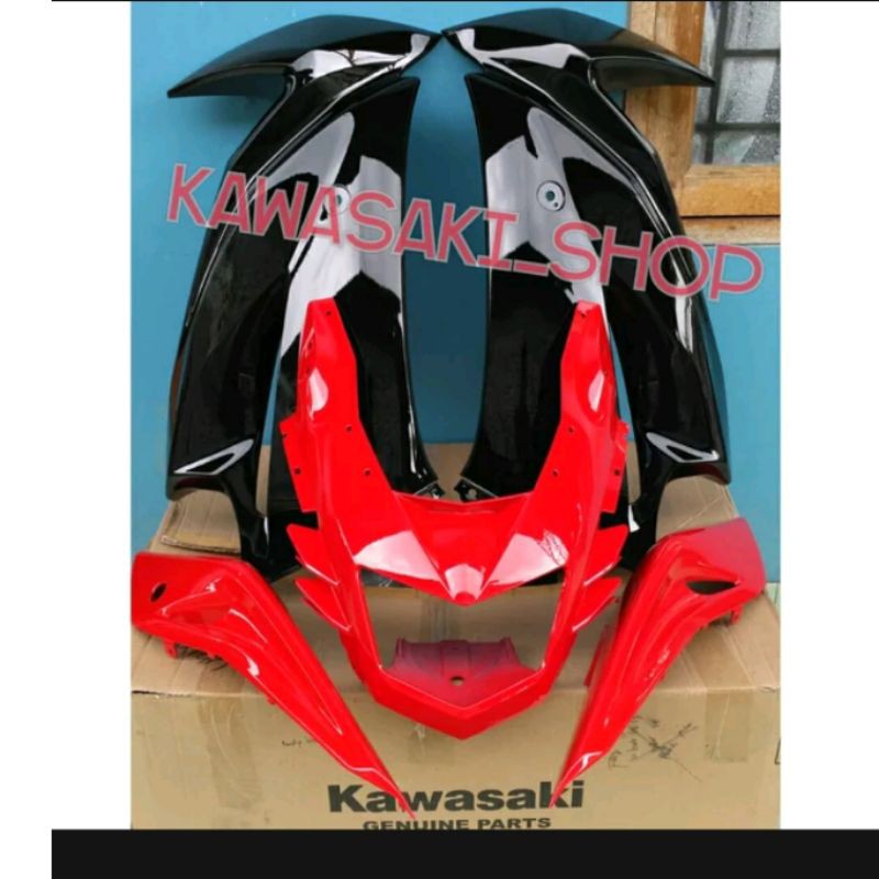 fairing body sayap ninja rr new batok kepala ninja rr new body belakang ninja rr new polos