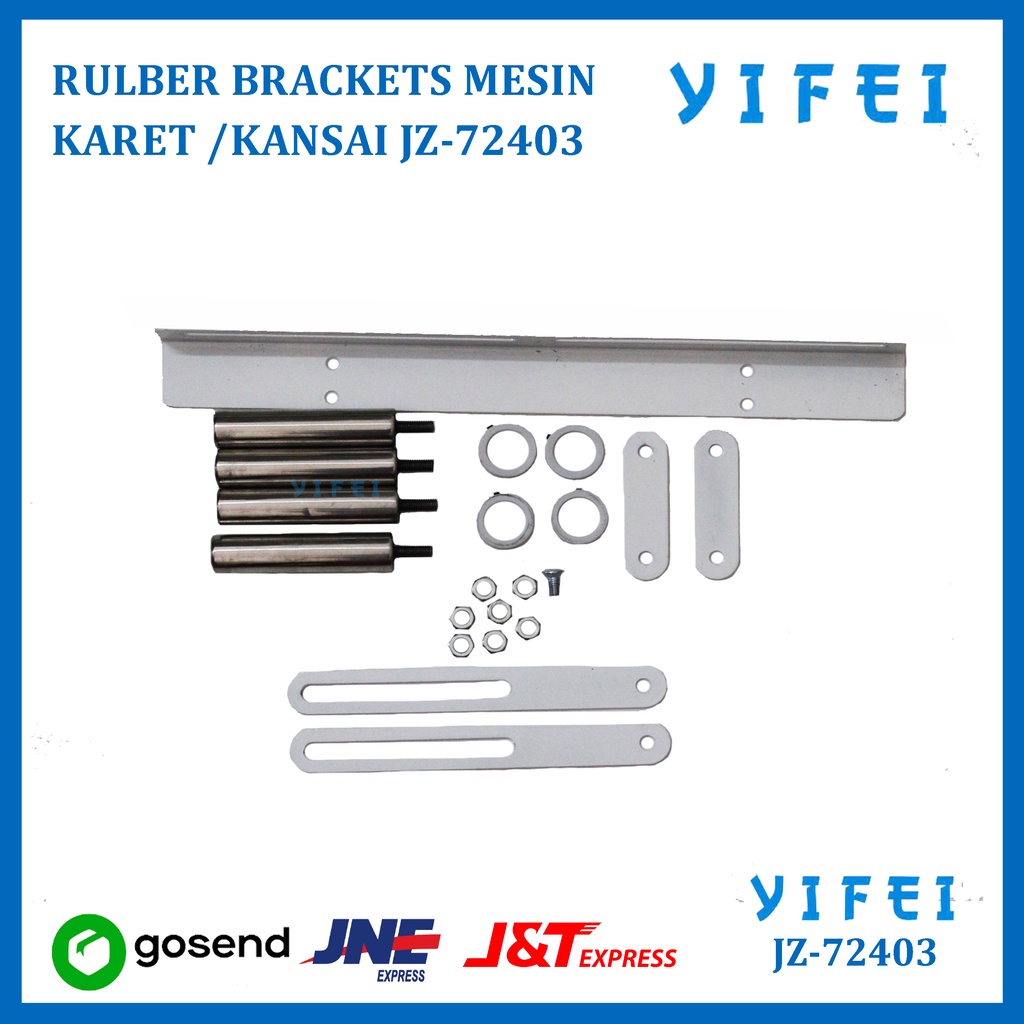 PRESSING BRACKETS/RULBER BRACKETS MESIN KARET/KANSAI KECIL YIFEI-72403